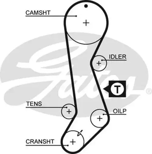 Timing belt kit - , k015358xs